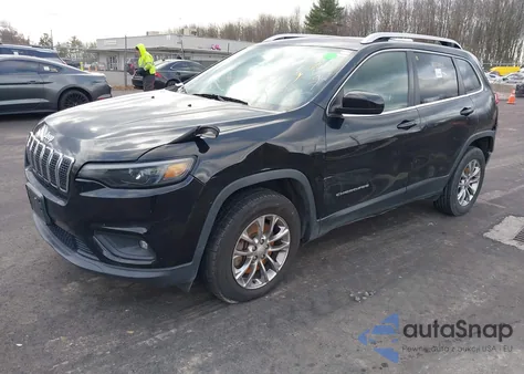2019 Jeep Cherokee Latitude Plus 4X4 z USA, uszkodzony, nr VIN 1C4PJMLB2KD177497